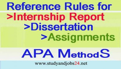 Internship/Dissertation Referencing: APA Style Shortcut for book references